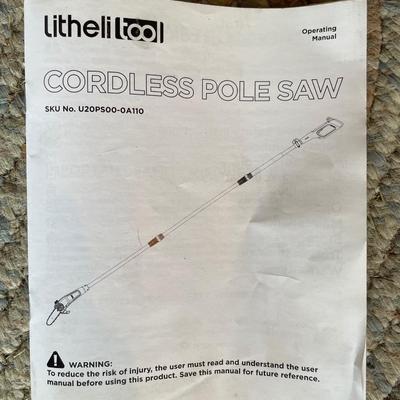 Litheli cordless pole saw