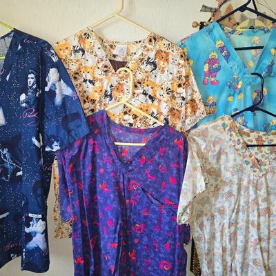 Scrub tops