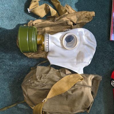 2 gas masks