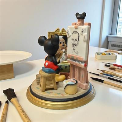 Sale Photo Thumbnail #699: Walt Disney Mickey Mouse Self Portrait as Walt Disney
Approximately 5" Tall