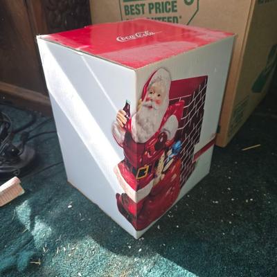Coca cola santa jar