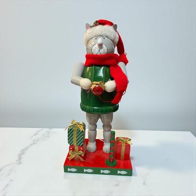 Sale Photo Thumbnail #745: Christmas Cat Nutcracker By Nutcracker Village
Approximately 11.5"