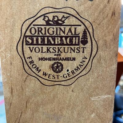 Sale Photo Thumbnail #747: Original Steinbach Volkskunst Nutcracker  Made in West Germany
Approximately 15" tall