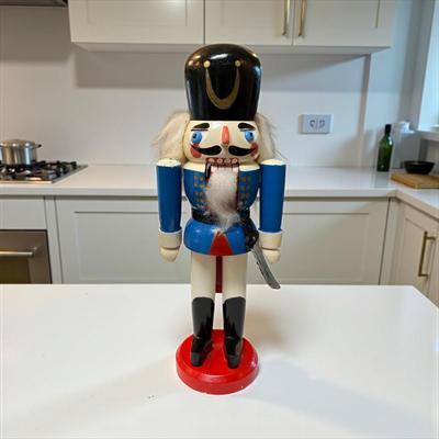 Sale Photo Thumbnail #850: Soldier Nutcracker   1991
Approximately 9.5"