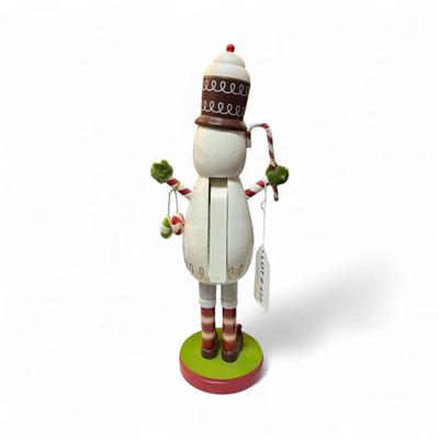 Sale Photo Thumbnail #890: Snowman Nutcracker
Approximately 14.5"