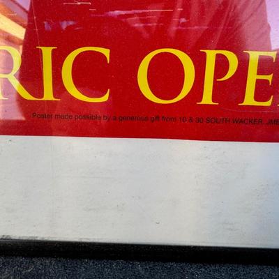 DAVID HOCKNEY. Poster, Turandot, Lyric Opera of Chicago.