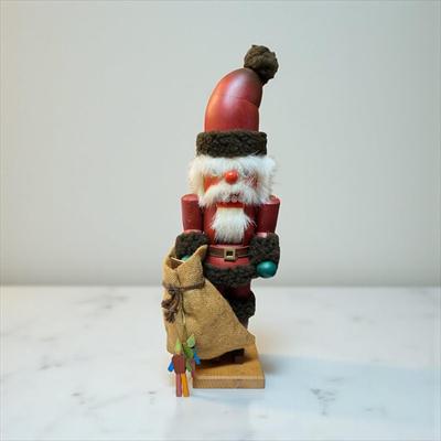 Sale Photo Thumbnail #902: Home for the Holiday Santa Nutcracker   Made in Germany
Approximately 15.5"