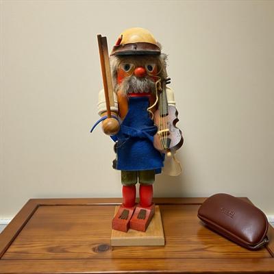 Sale Photo Thumbnail #904: German Nutcracker Holzkunst Christian Ulbricht Violin Maker
Approximately 13.5" tall