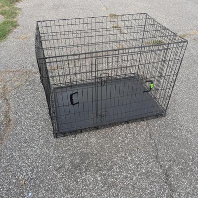 Large Dog Crate 42 x 28 x 31- 2 doors