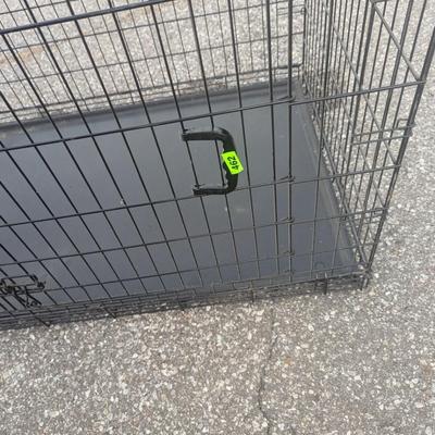 Large Dog Crate 42 x 28 x 31- 2 doors
