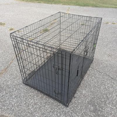 Large Dog Crate 42 x 28 x 31- 2 doors