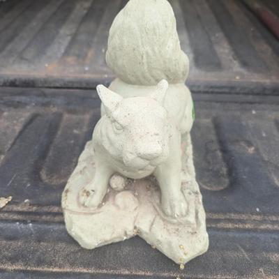 Concrete Squirrel yard figurine