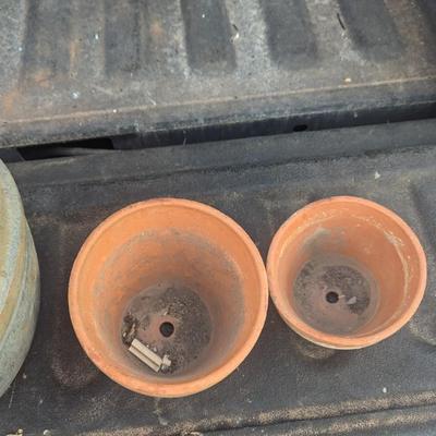 Flower pots lot of 3