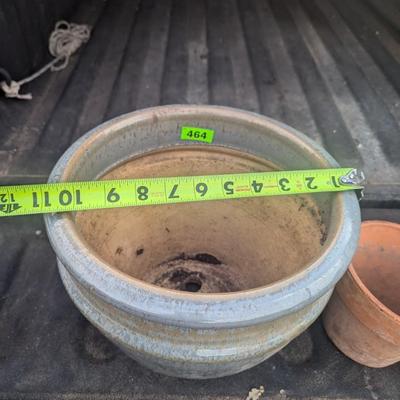 Flower pots lot of 3