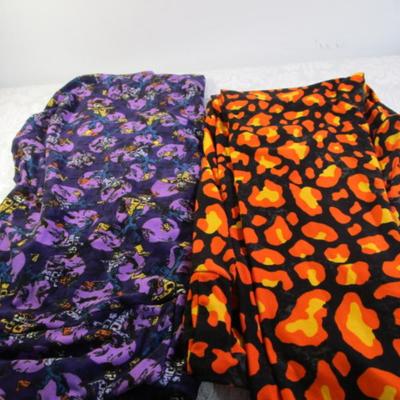 2 pair LuLaRoe Halloween pants size TC
