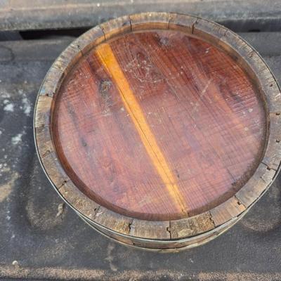 Wooden bowl or planter