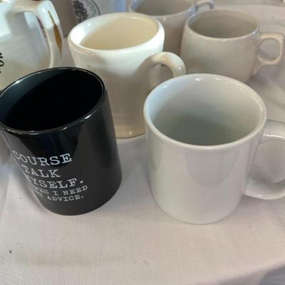 Sale Photo Thumbnail #1126: Box Lot of 16 Assorted Coffee Mugs