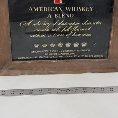 Seagram's 7 Sign