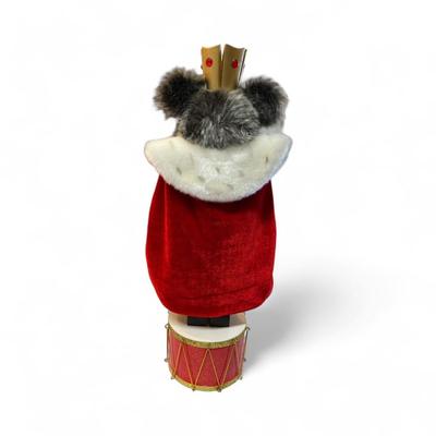 Sale Photo Thumbnail #1181: the Mouse King Nutcracker    From the ballet The Nutcracker.
Approximately 17" Tall  In Box