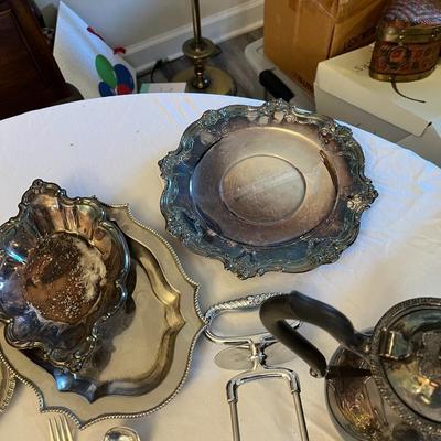 Silverplate Serving Items and More