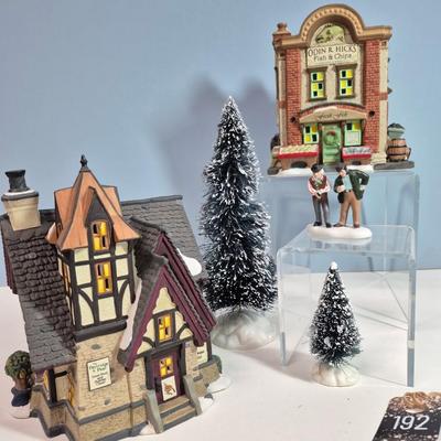 Sale Photo Thumbnail #161: Odin & Hicks Fish & Chips
Partridge & Pear good food
Fish & Chips on me figure
Dept 56 in original boxes