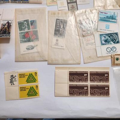 Lot of USA and Israel Postage Stamps