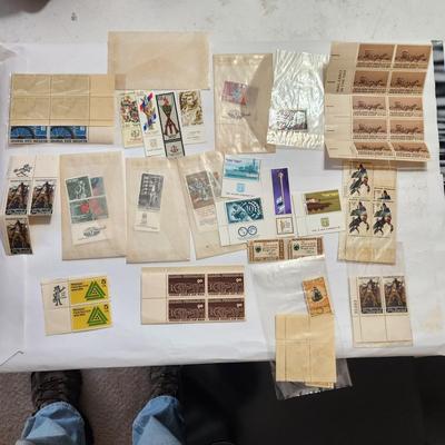 Lot of USA and Israel Postage Stamps