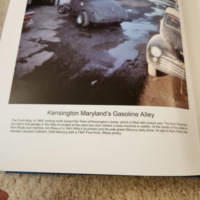 Kennsington Maryland's GASOLINE ALLEY Cynthia Lee Monroe 1st Edition Hot Rods Car Racing Sprint Cars