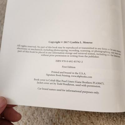 Kennsington Maryland's GASOLINE ALLEY Cynthia Lee Monroe 1st Edition Hot Rods Car Racing Sprint Cars