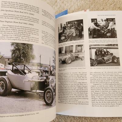 Kennsington Maryland's GASOLINE ALLEY Cynthia Lee Monroe 1st Edition Hot Rods Car Racing Sprint Cars