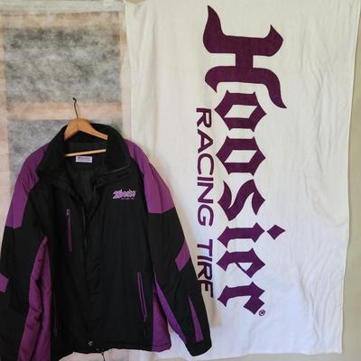 Hoosier Racing Tires Jacket Size L, Beach Towel, Hoodie