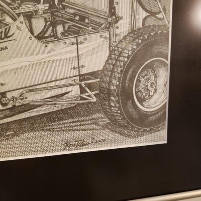 2 Ron Titus Prints An Off No. 9 and Al Hamilton Contracting Co. Special No. 78 Sprint Car Clearfield PA Billy Cassella Smokey Snellbaker...