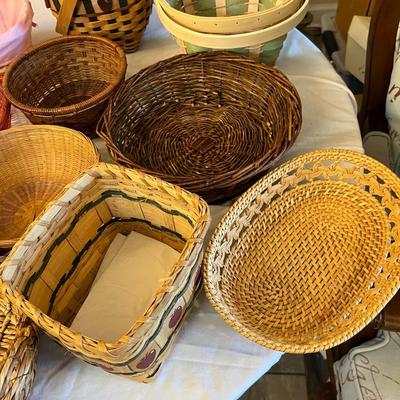 Sale Photo Thumbnail #1239: Lot Of Baskets #2  13 Baskets