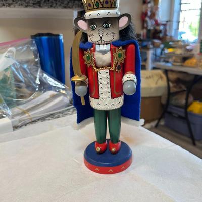 Sale Photo Thumbnail #1248: Rat King Nutcracker By Nutcracker Village  in box
Approximately 9" tall