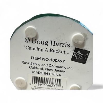 Sale Photo Thumbnail #1262: Doug Harris Causing A Racket Figurine
Approximately  7" Tall