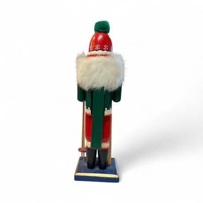 Sale Photo Thumbnail #1267: Old World Skier Nutcracker by Nutcracker Village
Approximately 9.5" Tall