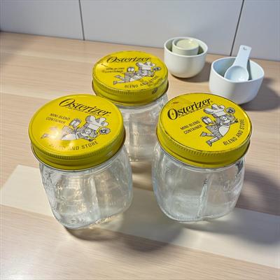 Sale Photo Thumbnail #1269: Vintage Osterizer Mini Blend Containers   Jars and Lids