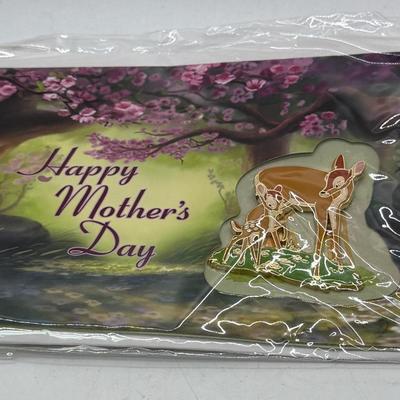 2022 LE Limited Release Happy Mother's Day Card and Bambi & Mother Deer Trading Pin Gift