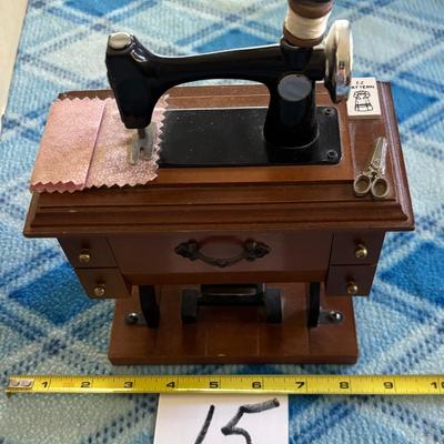 Sewing Machine Music Box