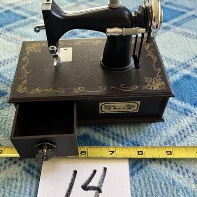 Sewing Machine Music Box
