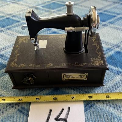 Sewing Machine Music Box