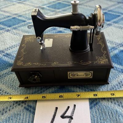 Sewing Machine Music Box