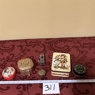 Vintage Small Tins