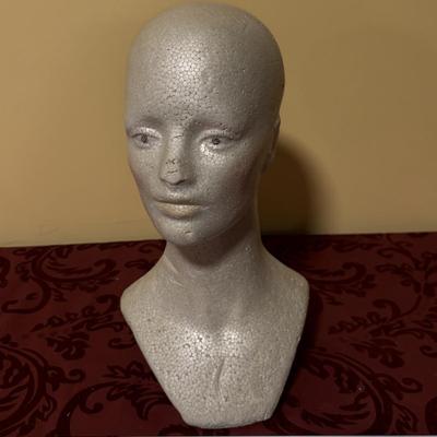 Styrofoam Mannequin Head