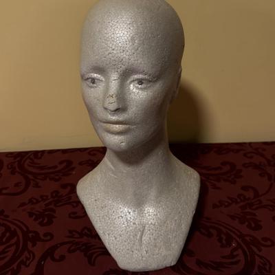 Styrofoam Mannequin Head