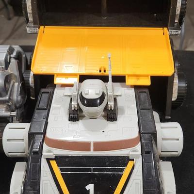Sale Photo Thumbnail #331: Bandai Power Rangers Zeo Pyramidas Megazord Pyramid Carrier Zord Carrier Zord,  Mighty Morphin Power Rangers 1997 Power Rangers Artillatron Transportation Carrier plus others. All in great condition