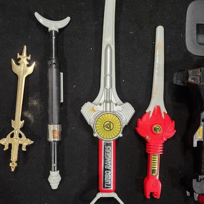 Sale Photo Thumbnail #319: Vintage Power Rangers Mighty Morphing Blaster Weapons Lot
Will receive all items pictured