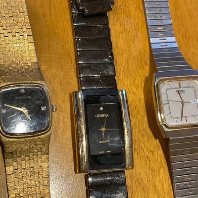 Men’s watches and jewelry box