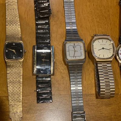 Men’s watches and jewelry box