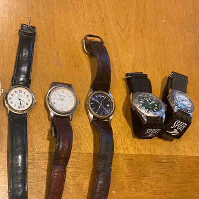 Men’s watches and jewelry box